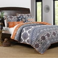 thumbnail image 1 of Greenland Home Fashions  Medina Saffron Bonus Quilt Set With Pillows Twin 4 Piece, 1 of 4
