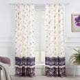 thumbnail image 1 of Greenland Home Fashions Traditional, Country, Cottage Rod Pocket Light Filtering Curtain Panel, 84" x 84" (2 Panels), 1 of 2