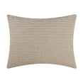 thumbnail image 1 of Greenland Home Fashions Velvet Crush Khaki Textured Plush Quilted Chenille Pillow Sham, All Ages, Standard, 1 of 6