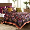 thumbnail image 1 of Greenland Home Jessa Cotton-Rich Vintage Boho Quilt Set, All Ages, 3-Piece Full/Queen, 1 of 9