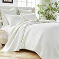 thumbnail image 1 of Greenland Home Textured Fashion Finely Stitched Bedding Set, Monterrey Antique White, 3-Piece King/Cal King, 1 of 8