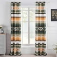 thumbnail image 1 of Greenland Home Zuma Grommet Top Curtain Panels (set of 2), 1 of 7