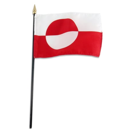 Greenland flag 4 x 6 inch