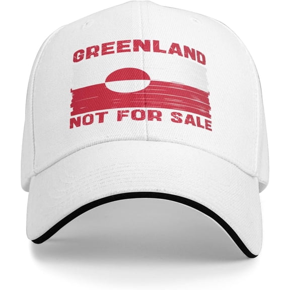 Greenland is Not for Sale Hat I Love Greenland Not for Sale Baseball Cap Trucker Hat