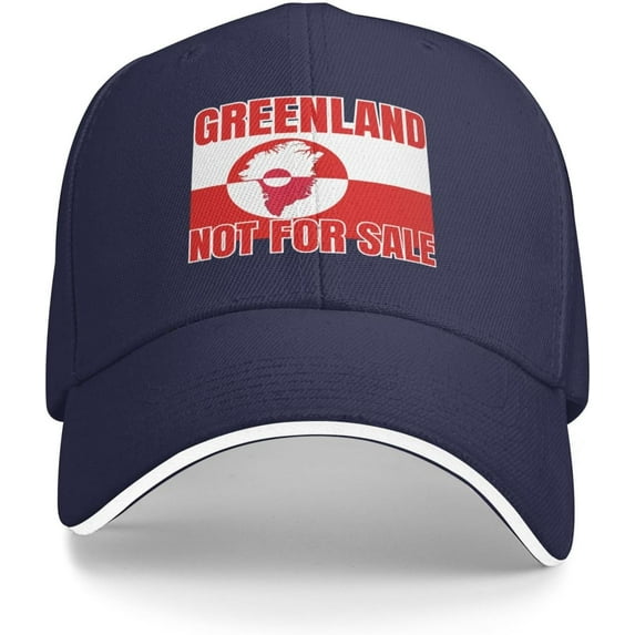 Greenland is Not for Sale Hats I Love Greenland Hat Baseball Cap