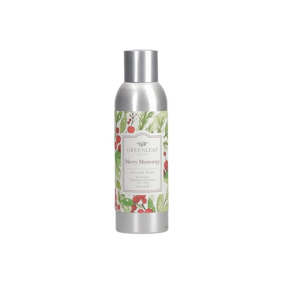Greenleaf Air Freshener Room Spray - Merry Memories - Made in The USA