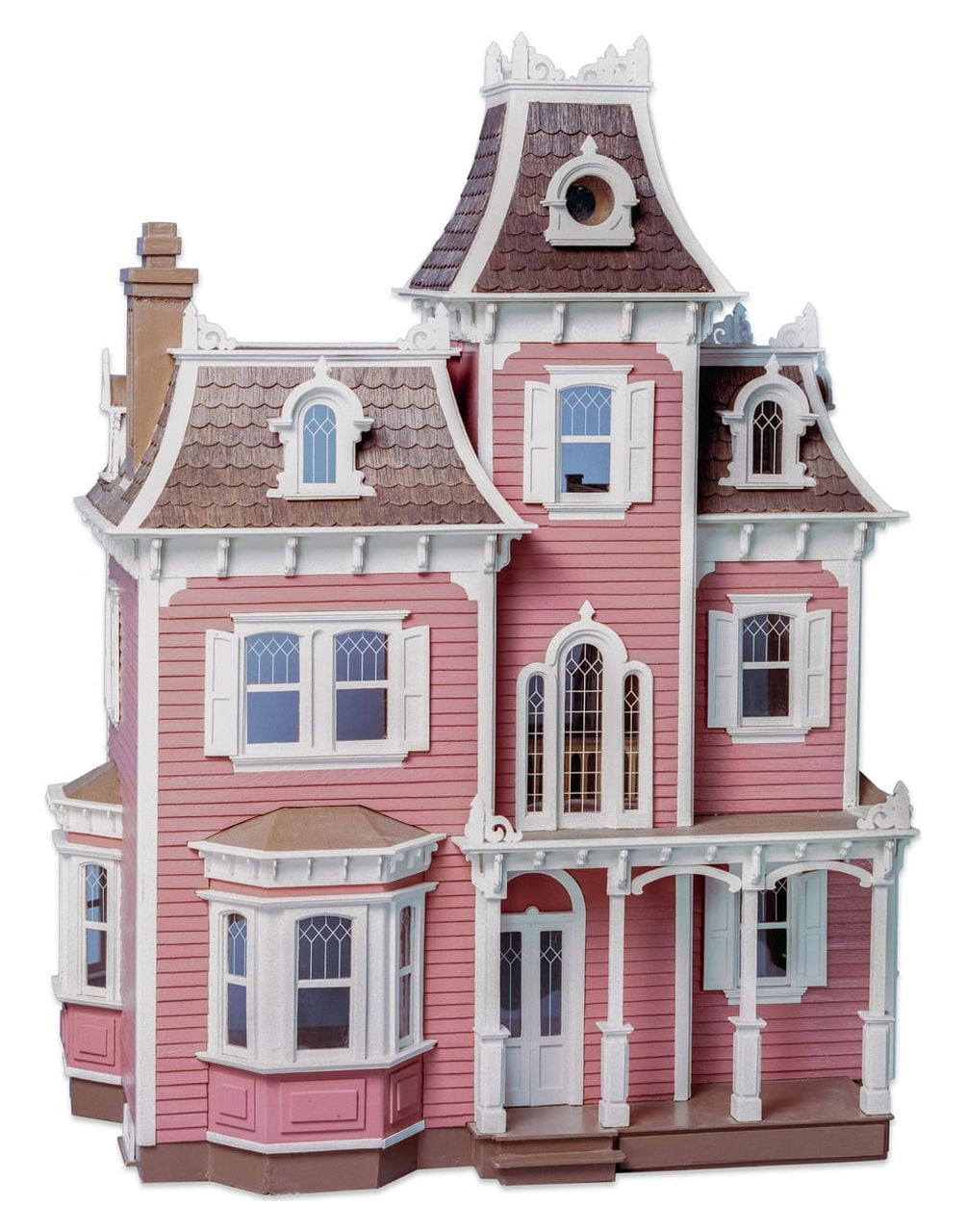 Greenleaf The Beacon Hill Wood Brown Dollhouse
