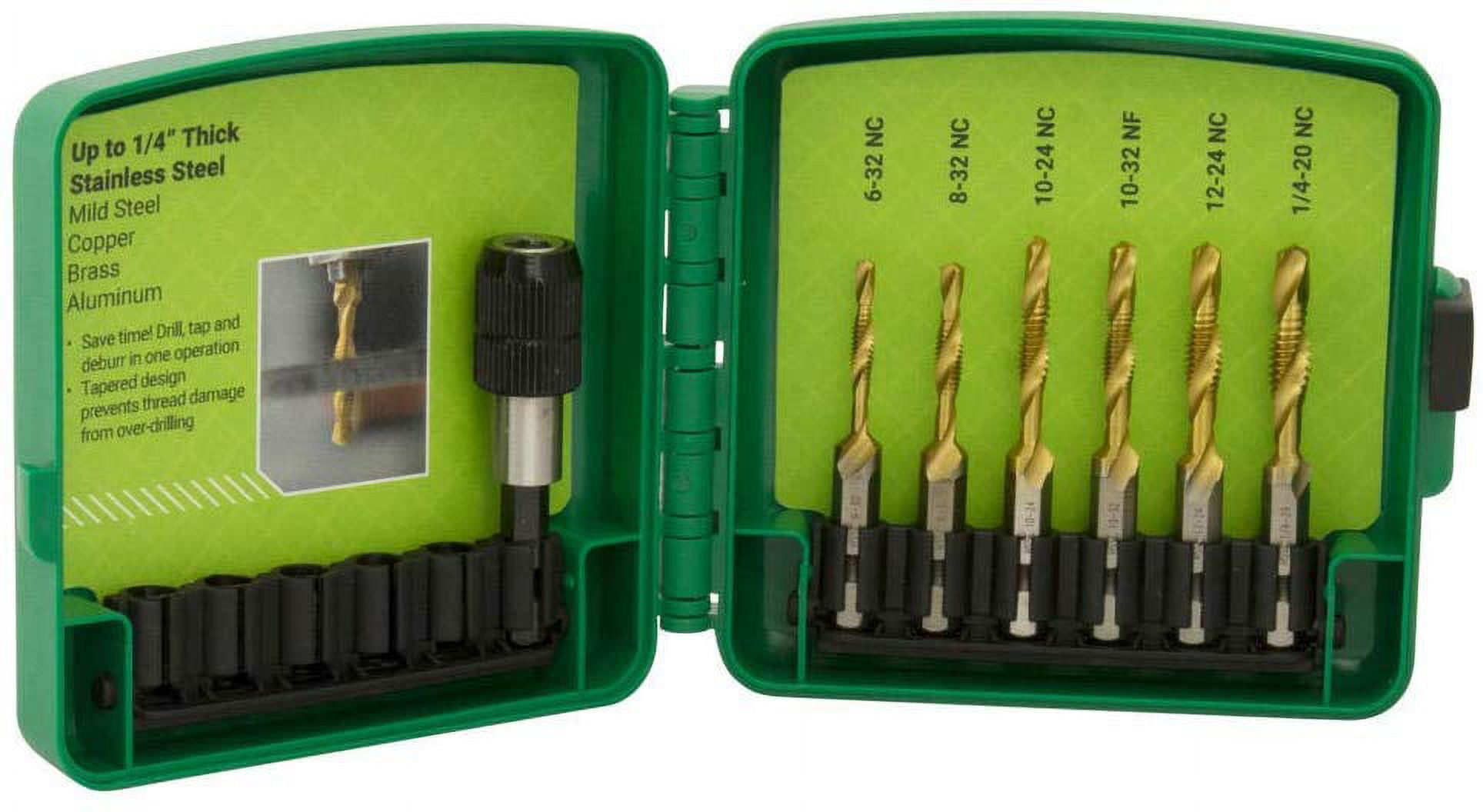 Greenlee step drill bit set deals