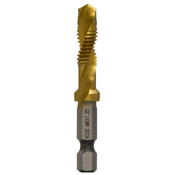 Greenlee-04279 Metric Stainless Steel Drill/Tap, M8 x 1.25