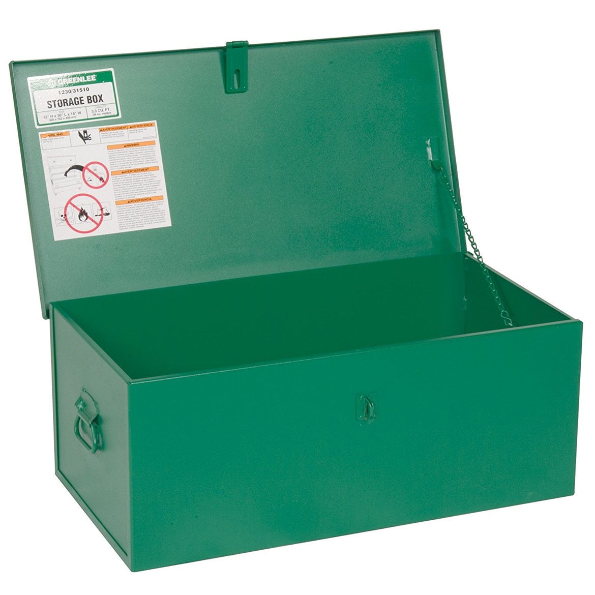 Greenlee 48-in W x 24-in L x 25-in H Green Steel Jobsite Box in the Jobsite  Boxes department at