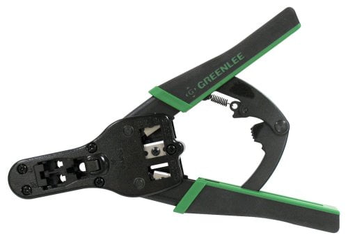 Greenlee 45575 Telephone Ratchet Crimper - Walmart.com
