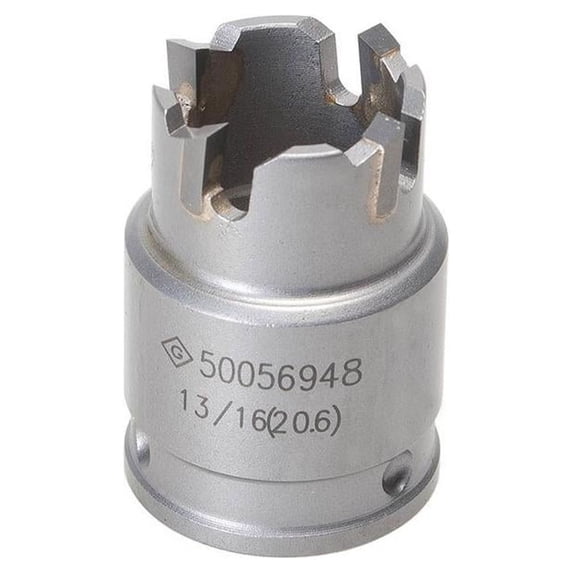 Greenlee 645-13/16 Quick-Change Carbide-Tipped Hole Cutter, 13/16"