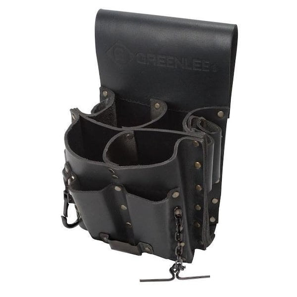 ◆LEE◆ Pocket Pouch Bag Black Greenlee Black,Tool Pouch,Leather 0258-11 - Walmart.com