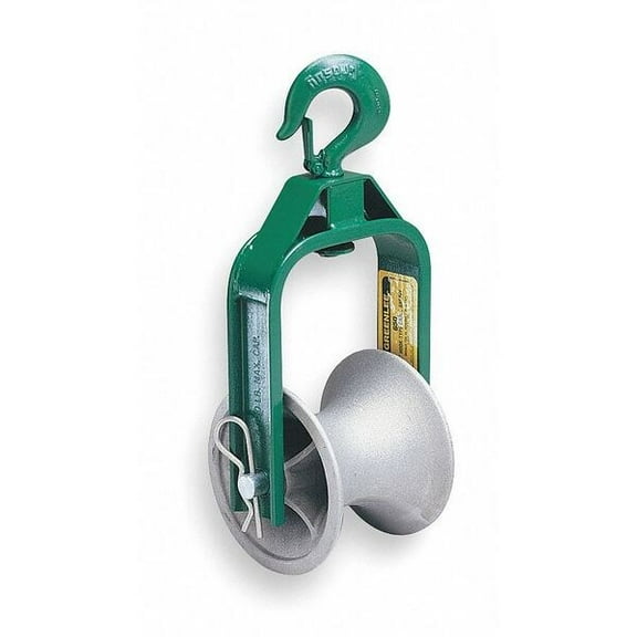 Greenlee Cable Puller Sheave,Hook Type,18 In 652