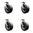 thumbnail image 1 of Greenlee Caster Set – GMX Cart –2 Swivel Brake Bolt On Lock 2 Bolt On Lock - SCC, 1 of 2