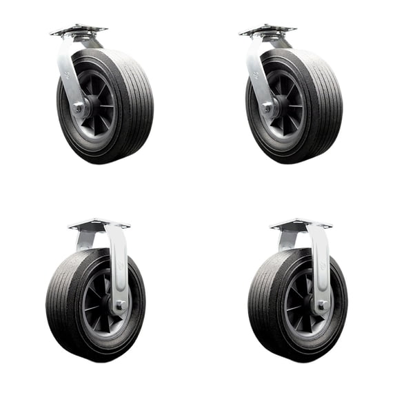 Greenlee Caster Set – MA6065 GMX Material Cart –2 Swivel 2 Rigid - Set of 4 -SCC