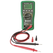 Greenlee DM-45 600-Volt AC/DC 10-Amp DMM, CAP, TEMP Digital Multimeter