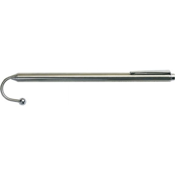 Greenlee FP3 3' Collapsible Wire Reacher Fish Pole with Storage Clip, Stainless Steel