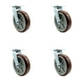 thumbnail image 1 of Greenlee GMX Cart Caster Set – MA6065 GMX Material Cart - 4 Swivel Casters - SCC, 1 of 2