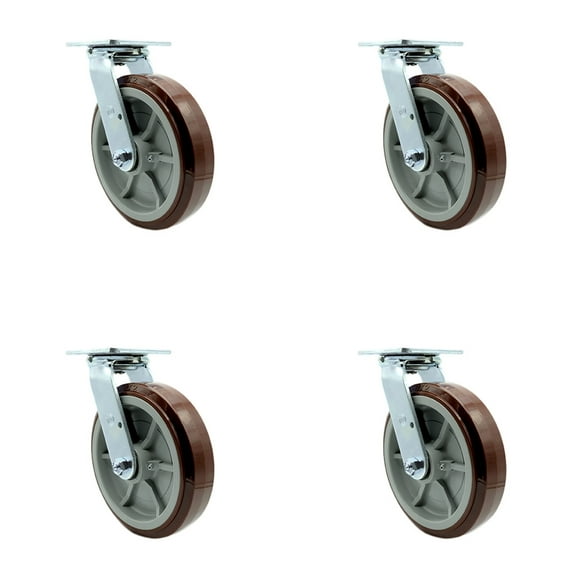 Greenlee GMX Cart Caster Set – MA6065 GMX Material Cart - 4 Swivel Casters - SCC