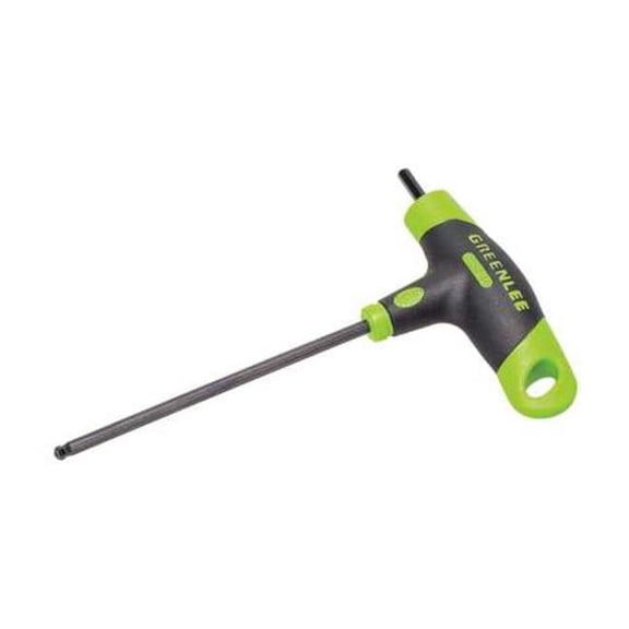 SAE Plain Ball Hex Key Hex Key, 5/32" Tip Size, 4 25/64 in Long, 2 1/32 in Short