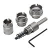 Greenlee Hole Cutter Kit, 6 Pc, Tungsten Carbide, 655