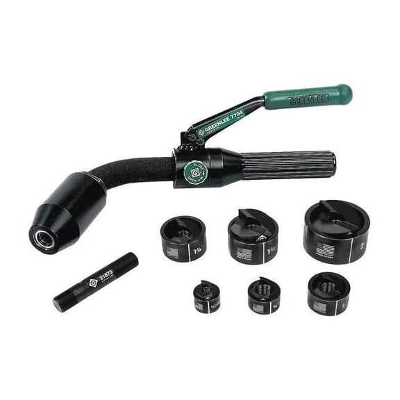 Greenlee Hydraulic Punch Driver Set,10 7706SB