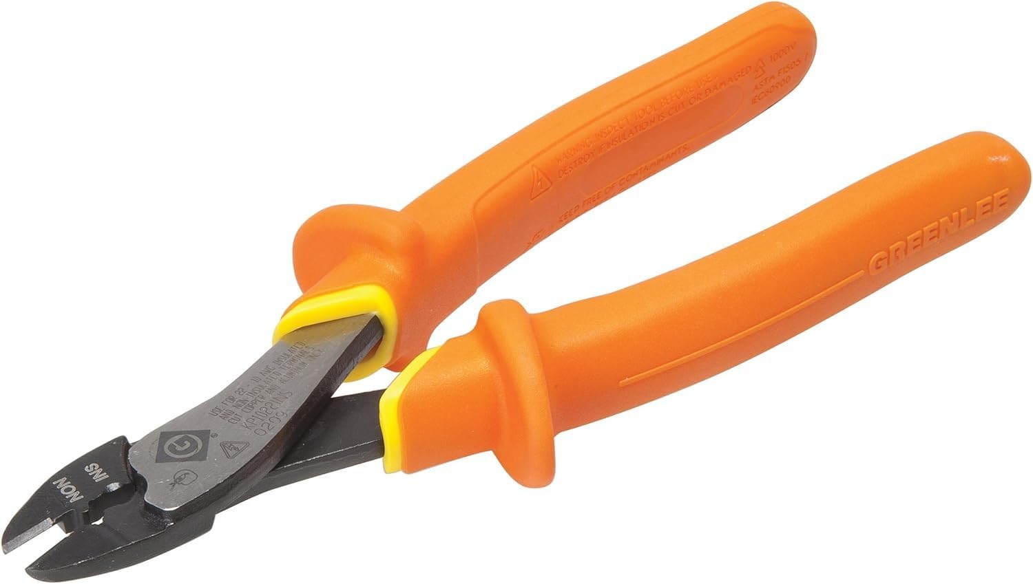 Greenlee KP1022-INS Insulated Terminal Crimping Tool , Orange CA2