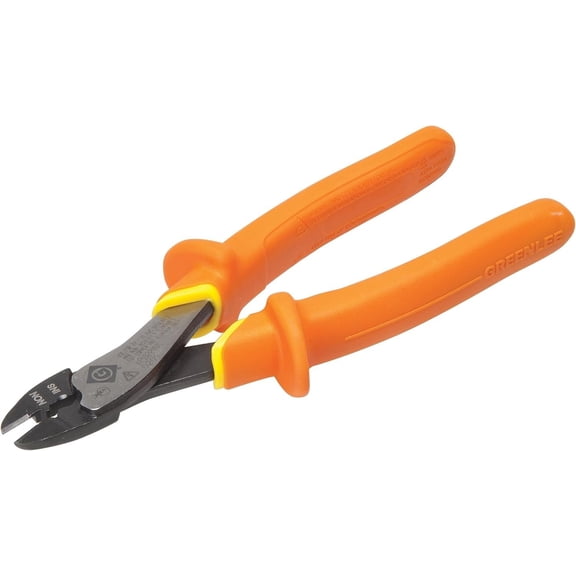 Greenlee KP1022-INS Insulated Terminal Crimping Tool , Orange CA2