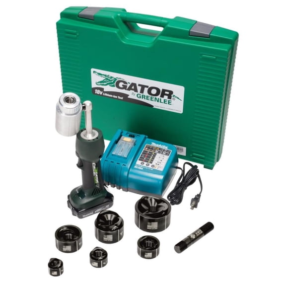 Greenlee Battery-Powered Knockout Punch Driver