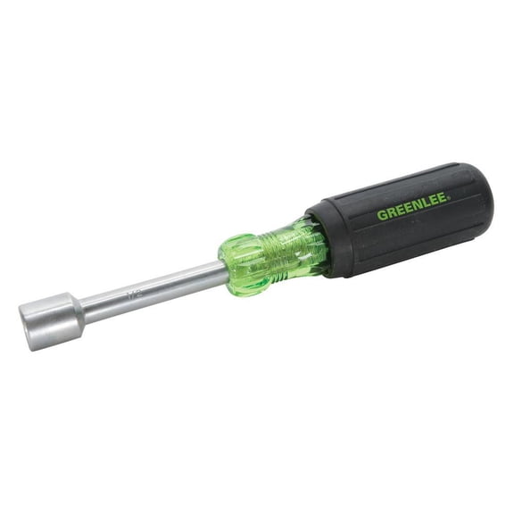 Greenlee Nut Driver,1/4",Hollow,3"  0253-12C