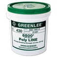 thumbnail image 1 of Greenlee Poly Line, 6500 ft, Breaking Strength 210 lb, Green 430, 1 of 2