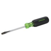 Greenlee 0153-15C 5/16 Cushion Grip Flat Head Screwdriver 6 Inch, 0153-15C