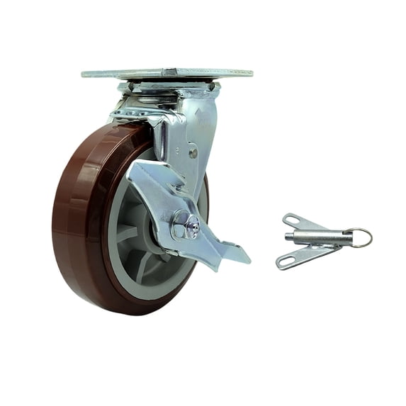Greenlee Swivel Caster with Brake & Bolt-On Swivel Lock – MA6065 GMX Cart – SCC