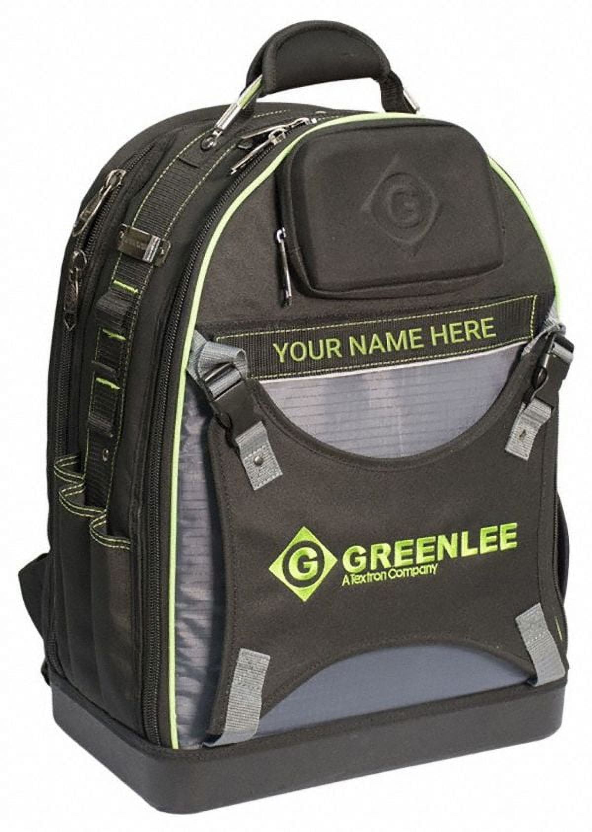 Greenlee Tool Bag,Polyester,Electician 015826
