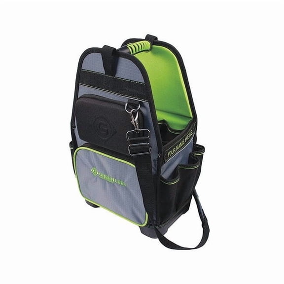 Greenlee Tool Bag, Polyester, Black, 32 Pockets 0158-29
