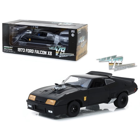 Greenlight 1-18 Scale Last of the V8 Interceptors 1973 Ford Falcon XB, Black