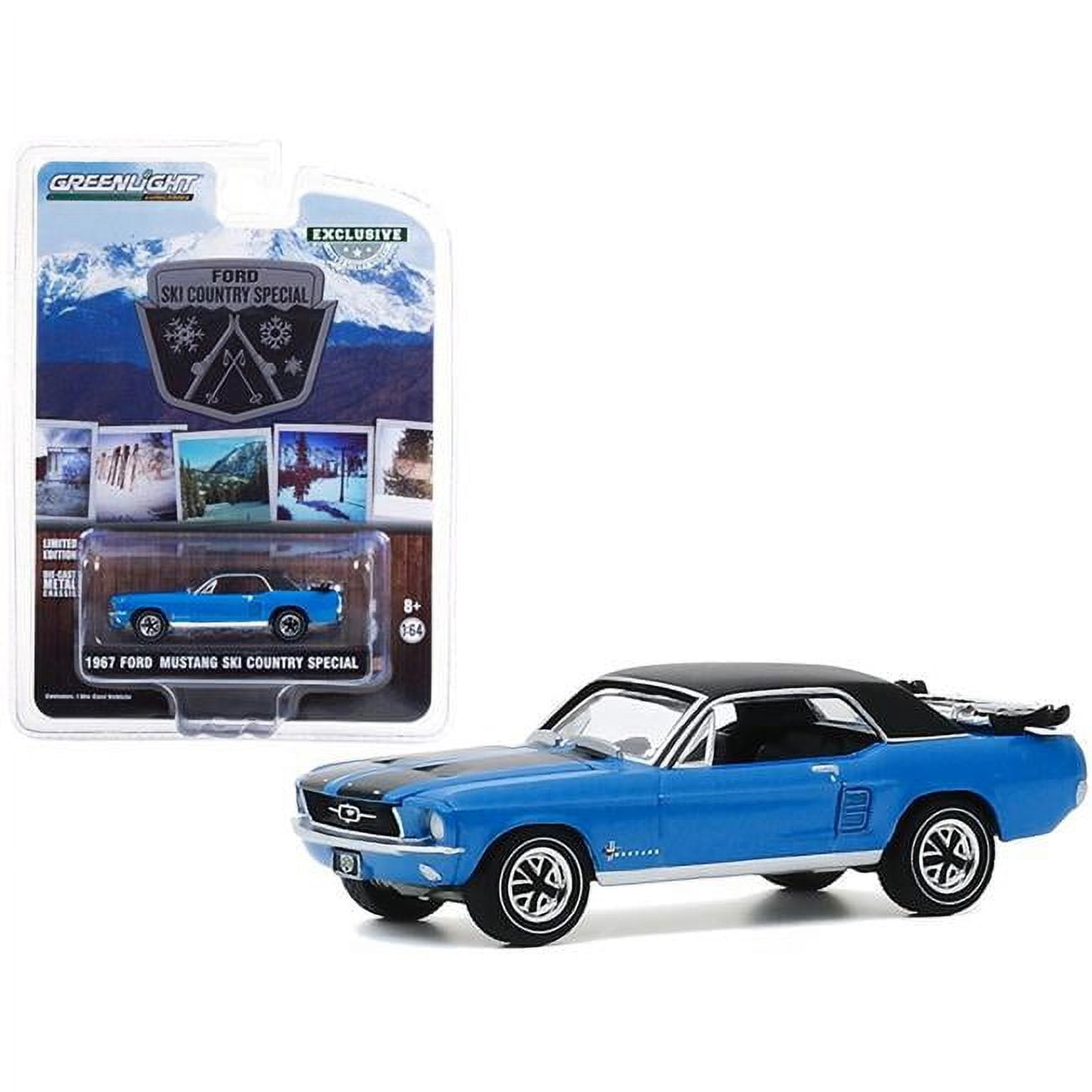 Modellino Greenlight 1:64 - Morris Mini Cooper S 1967 Exclusives ADVAN EMS