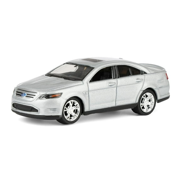 Greenlight 1/64 2010 Ford Taurus SHO Edition, Silver, Rick's Auto Sales, LP Diecast Exclusive 51621