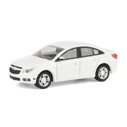 Greenlight 1/64 2013 Chevy Cruze, White, Ricks Auto Sales, LP Diecast Exclusive 51622