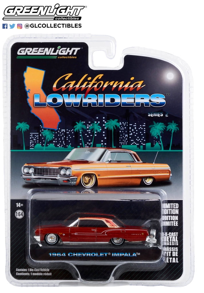 GREENLIGHT California Lowriders シリーズ2 Greenlight 1:64 California Lowriders Series 2 1964 Chevrolet