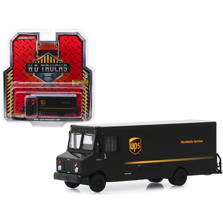 Greenlight 1:64 Heavy Duty Trucks SR 17 UPS 2019 Package Car