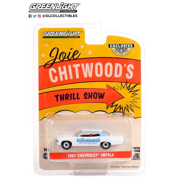 Greenlight 1:64 Joie Chitwoods 1967 Chevrolet Impala Hobby Exclusive
