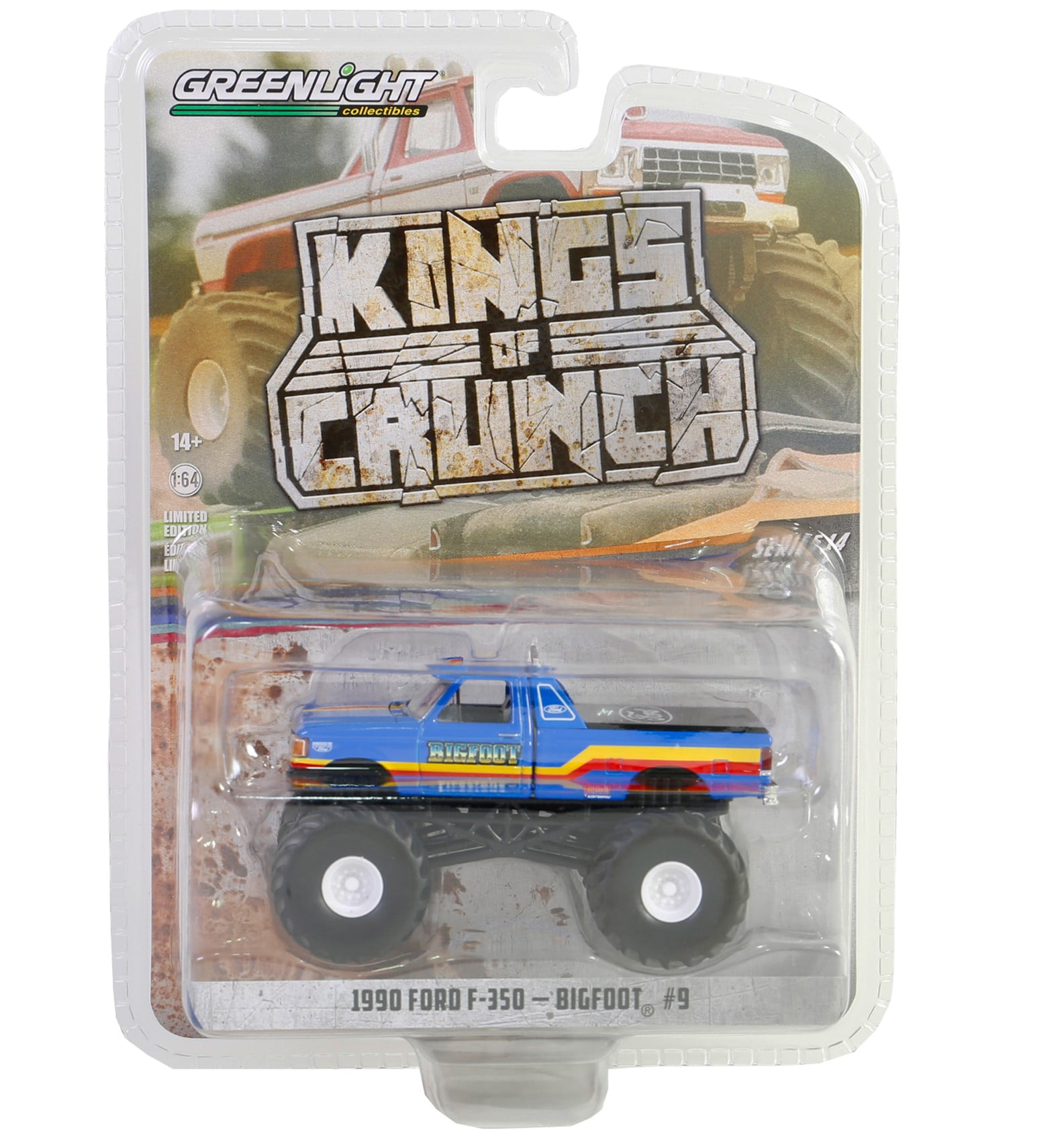 Greenlight 1:64 Kings Of Crunch - Authentic Diecast Collectible Vehicle