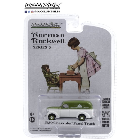 Greenlight 1:64 Norman Rockwell Series 3 1939 Chevrolet Panel Truck