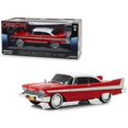 thumbnail image 1 of Greenlight  1 by 24 Scale Diecast for 1958 Plymouth Evil Version Model Car, Fury Red, 1 of 1