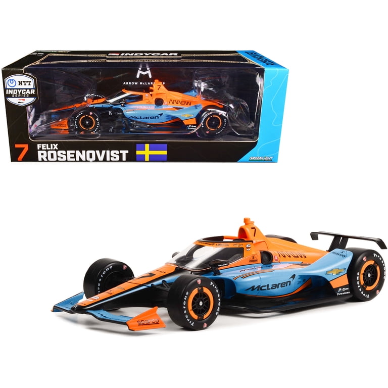 ミニカー ARROW MCLAREN '2022 INDY500 3-CAR SET Greenlight 11149 Dallara IndyCar No.7 Felix Rosenqvist Arrow Arrow