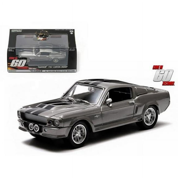 Greenlight 1967 Ford Shelby Mustang GT500 Eleanor Gone in Sixty Seconds Movie 2000 1-43 Diecast Car Model