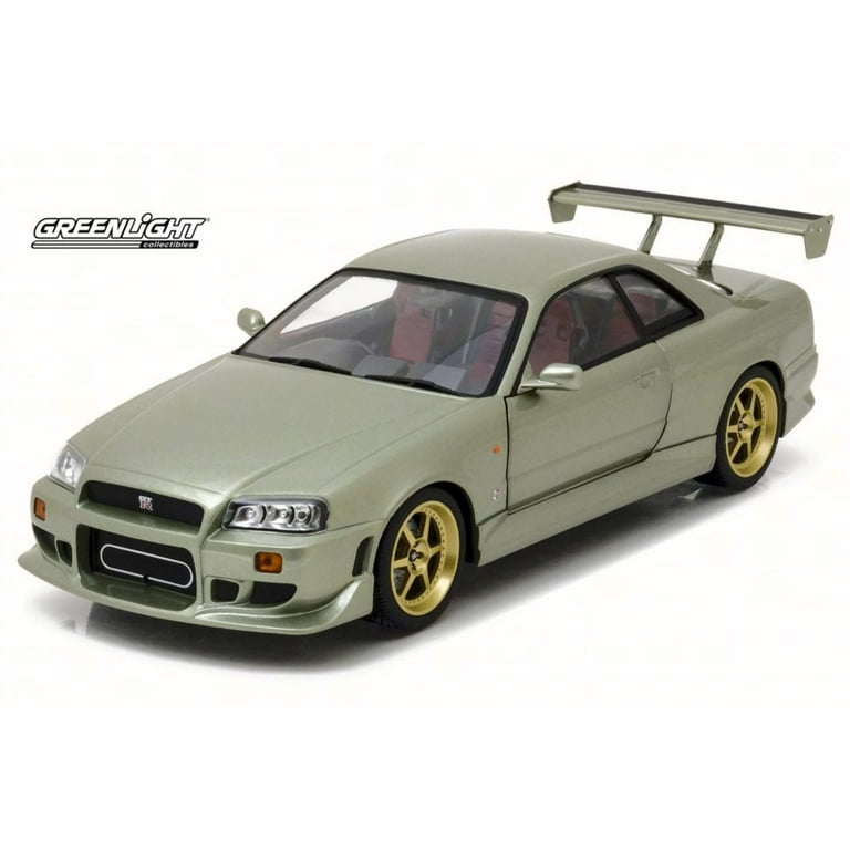 Greenlight 1999 Nissan Skyline GT-R (R34) Millennium Jade