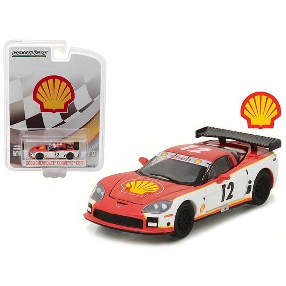 Greenlight Hobby Model Truck 2017 Chevrolet Corvette C6.R Shell Oil Theme Die-Cast Collectible 1-Pack Mini